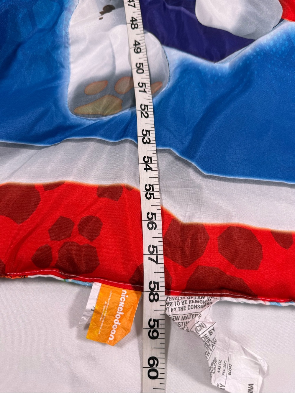 PAW PATROL Toddler Comforter Reversible Ruff Ruff Rescue Nickelodeon 2019 Chase - Picture 13 of 14